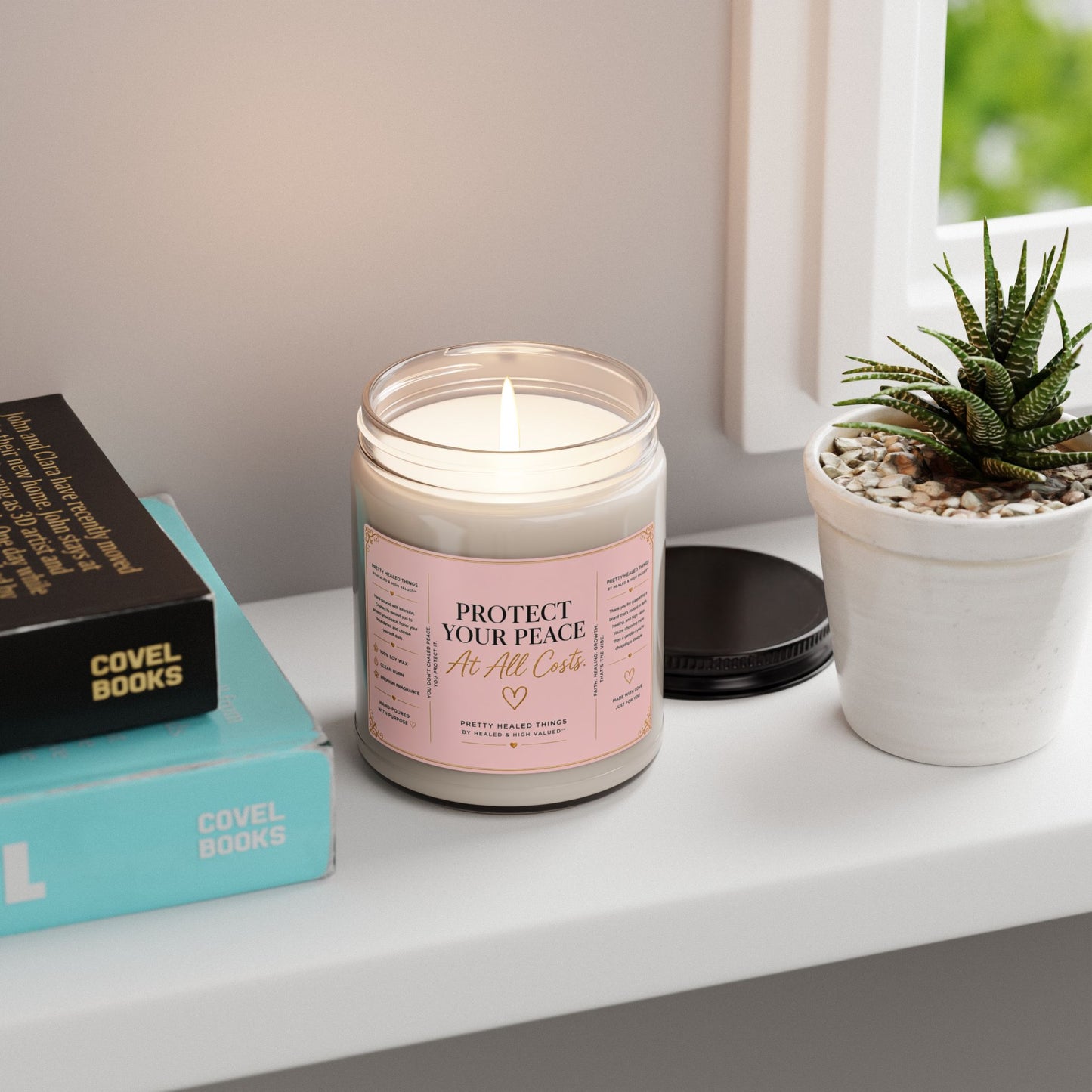 I Am Healed Candle – Self Love & Healing Affirmation Soy Candle