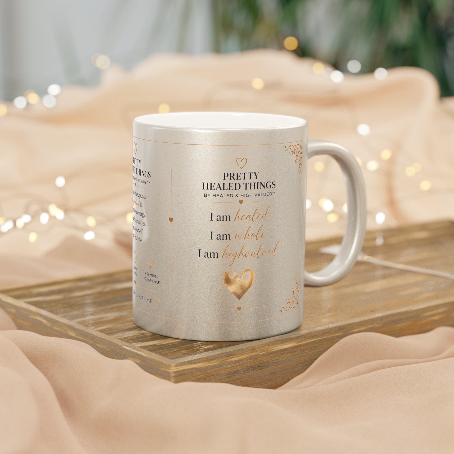 I Am Healed I Am Whole I Am High Valued Mug – Affirmation Coffee Cup