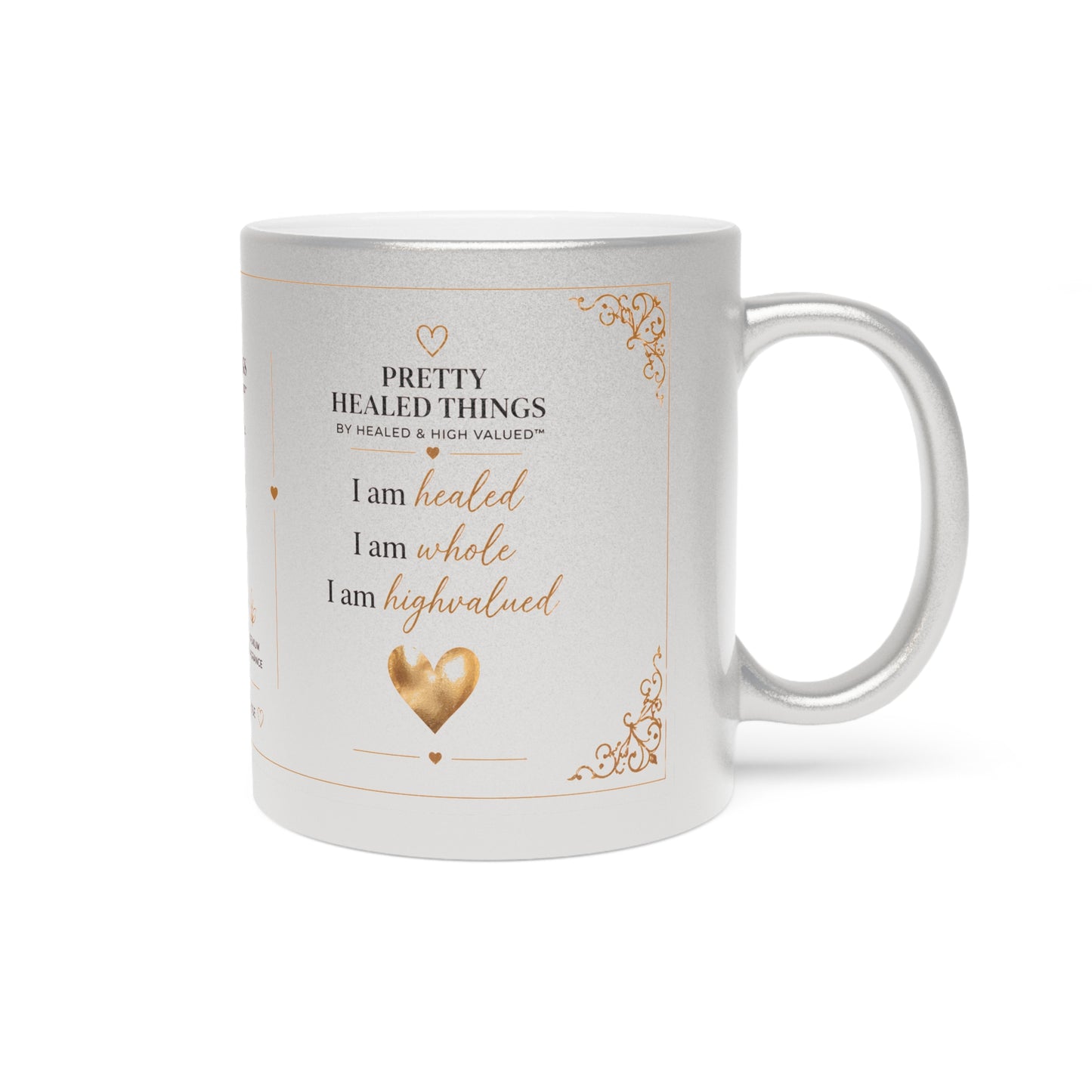 I Am Healed I Am Whole I Am High Valued Mug – Affirmation Coffee Cup
