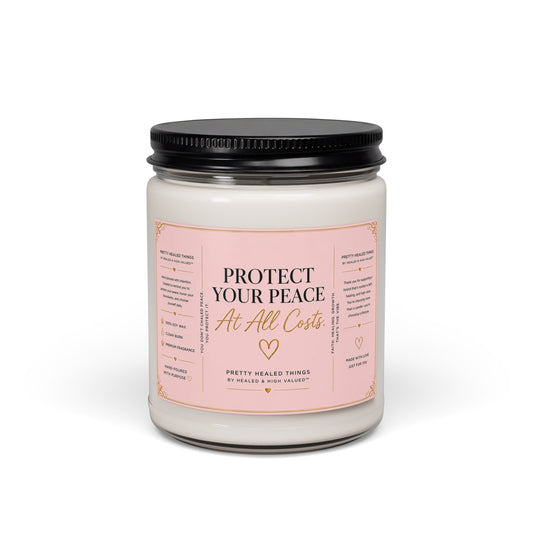 I Am Healed Candle – Self Love & Healing Affirmation Soy Candle